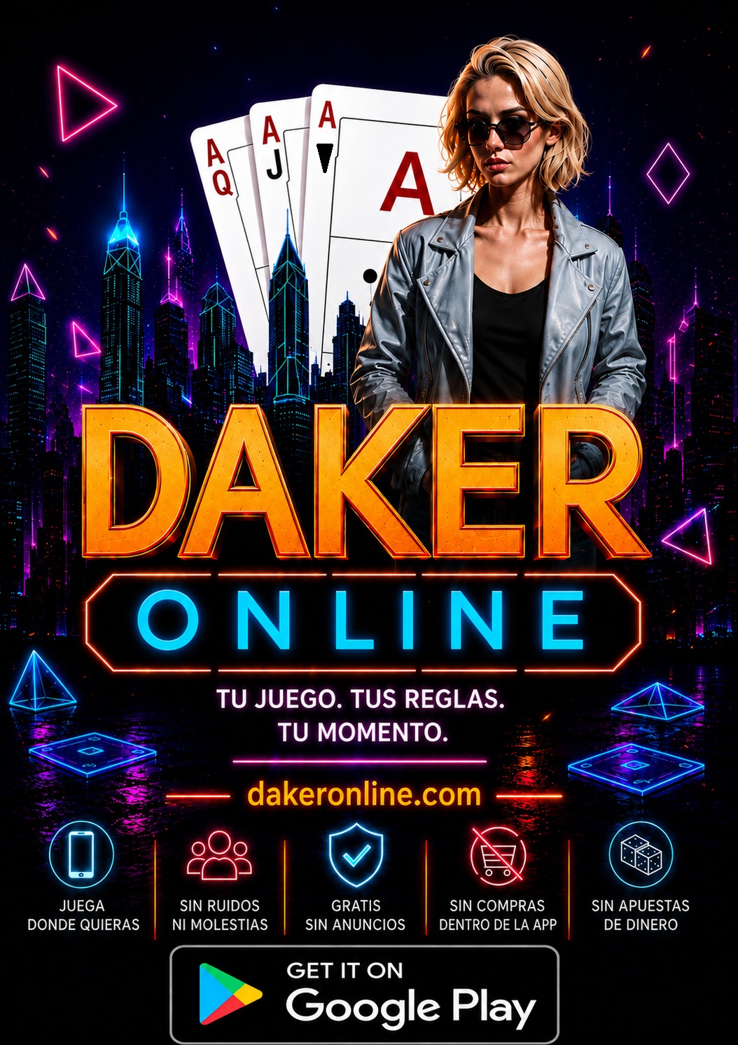 Póster de Daker Online